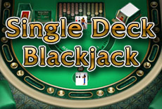 Single Deck Blackjack.